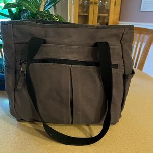Duluth Women’s Tote Charcoal Gray (work tote, travel tote)